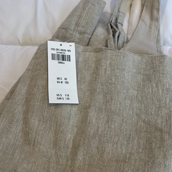 AF Squareneck Linen-Blend Jumpsuit - Picture 4 of 4